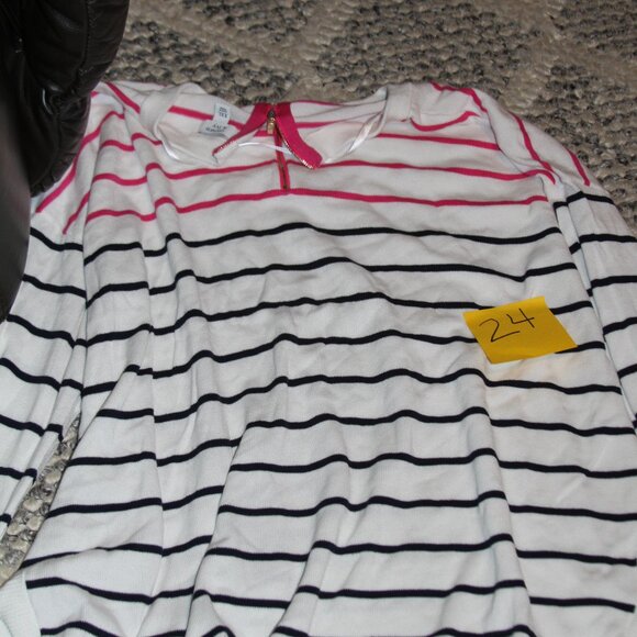 Women's Crown and Ivy Striped Sweater Size XXL - Picture 1 of 1
